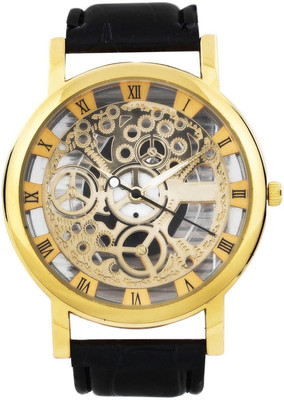 Rosra Black-Gold-Formal Watch - For Men