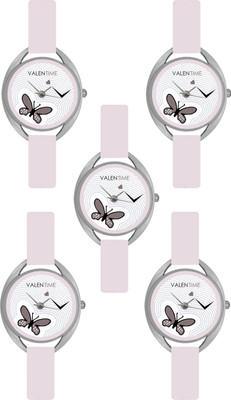 VALENTIME New Designer Branded Different Color Diwali Offer Combo44 Valentine Love1to5 Watch - For Women
VALENTIME New Designer Branded Different Color Diwali Offer Combo44 Valentine Love1to5 Watch - For Women