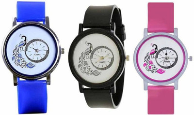 Keepkart Glory 8358 Stylish Pu Strap Watch - For Women