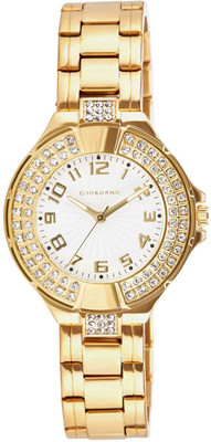 Giordano 6201-22 Gold Watch - For Women