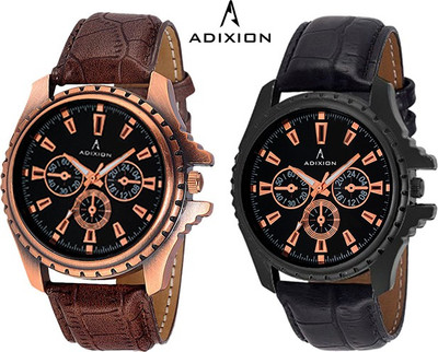 ADIXION 133KL01NL01 New Chronograph Pattern Antique Bezel Watch - For Men