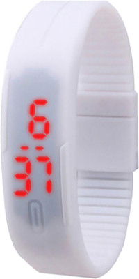 ShoppingKiSite Silicone Led Sports Electronic LED Morning Running Watch - For Boys & Girls