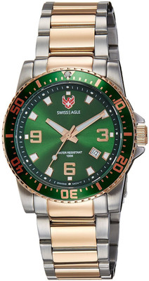 Swiss Eagle SE-9082B-TTRG-06 Watch - For Men