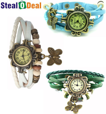 Stealodeal Beautiful Colors Vintage Antique Retro Style Butterfly Watch - For Men & Women
Stealodeal Beautiful Colors Vintage Antique Retro Style Butterfly Watch - For Men & Women