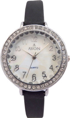 A Avon PK_910 Crystal Stone Bezel Watch - For Girls