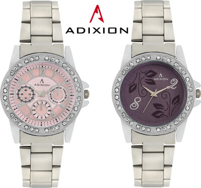 ADIXION 9401SM0607 Combo New Chronograph Pattern Steel Watch - For Women