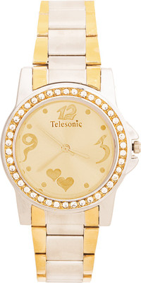Telesonic GCI-307GOLD Desire Series Watch - For Women