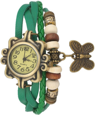 Ravishing BraceletGreen Watch - For Girls