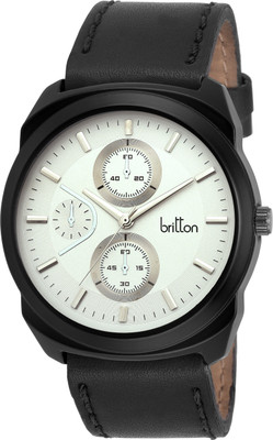 BRITTON BR-GR169-WHT-BLK Watch - For Men