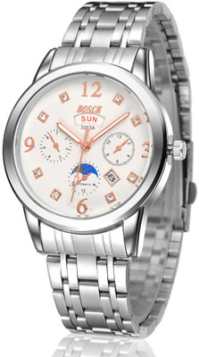 BOSCK W1240SW Day Date Calendar Series Watch - For Men