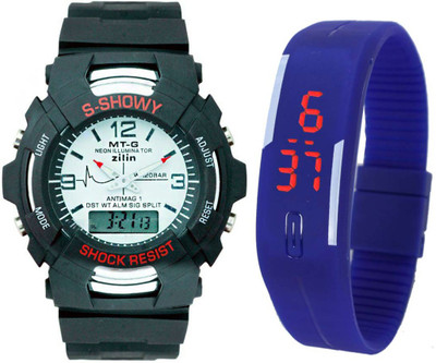 Creator S-Showy And Silicon Bracelet(Very May Colours) Watch - For Men & Women
Creator S-Showy And Silicon Bracelet(Very May Colours) Watch - For Men & Women