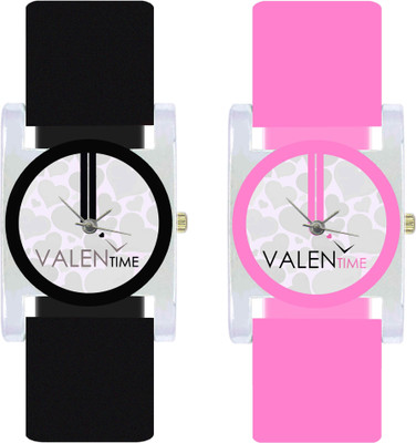 Valentime W07-6-8 New Designer Fancy Fashion Collection Girls Watch - For Women