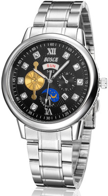 BOSCK W1241SB Day Date Calendar Series Watch - For Men 
BOSCK W1241SB Day Date Calendar Series Watch - For Men