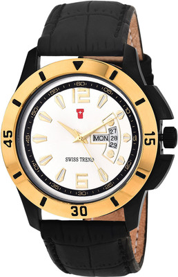 Swiss Trend ST2212 Premium Day and Date Watch - For Men