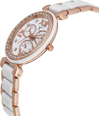 Youth Club Chrono-Pattern Pearly Watch - For Women