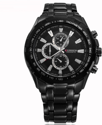 Curren Black-8023 Watch - For Men