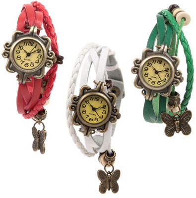 Felizo Vintage 04 Vintage Bracelet Latkan Watch with Hanging Butterfly Watch - For Girls
Felizo Vintage 04 Vintage Bracelet Latkan Watch with Hanging Butterfly Watch - For Girls