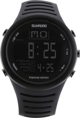 Sunroad FR7200 5ATM Waterproof Altimeter Fishing Barometer Weather Forecast Watch - For Men & Women
Sunroad FR7200 5ATM Waterproof Altimeter Fishing Barometer Weather Forecast Watch - For Men & Women
