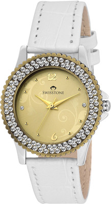 SWISSTONE VG515GD-GLD-WHT Watch - For Women