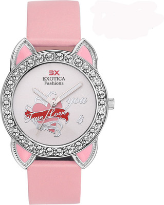 Exotica Fashion EFLM-07-Pink Watch - For Girls