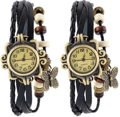 Felizo Vintage 02 Vintage Bracelet Latkan Watch with Hanging Butterfly Watch - For Girls
Felizo Vintage 02 Vintage Bracelet Latkan Watch with Hanging Butterfly Watch - For Girls
