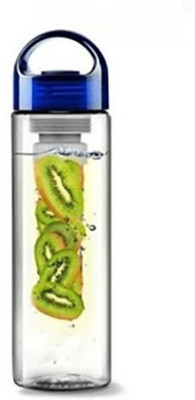 Anything & Everything FRUIT INFUSER DETOX 700 ml Water Bottle(Set of 1, Blue)