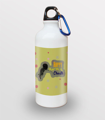SKY TRENDS White Sipper 600 ml Water Bottle(Set of 1, White)