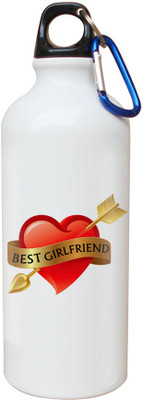 SKY TRENDS Opaque Series 600 ml Water Bottle(Set of 1, White)