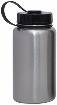 Carbon Stainless Steel 500 ml Water Bottle(Set of 1, Grey)