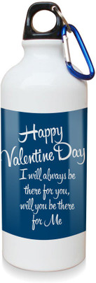 Sky Trends Gift White Sipper 600 ml Water Bottle(Set of 1, White)