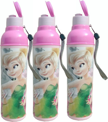 Cello OPAQUE SERIES 600 ml Water Bottles(Set of 3, Pink)
