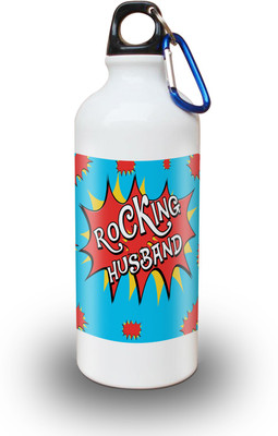 Sky Trends Gift Rocking Husband Gifts For Valentine 600 ml Water Bottle(Set of 1, White)
Sky Trends Gift Rocking Husband Gifts For Valentine 600 ml Water Bottle(Set of 1, White)