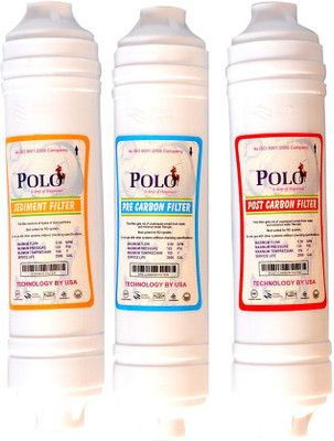 Polo 1 Year RO service Kit with Inline set Solid Filter Cartridge(0.001, Pack of 3)
Polo 1 Year RO service Kit with Inline set Solid Filter Cartridge(0.001, Pack of 3)