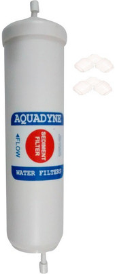 AQUADYN Sediment Filter - Hi TDS Quickfit type for Self Service of all domestic RO Water Purifiers Solid Filter Cartridge(Absolute 0.2 microns, Pack of 1)
AQUADYN Sediment Filter - Hi TDS Quickfit type for Self Service of all domestic RO Water Purifiers Solid Filter Cartridge(Absolute 0.2 microns, Pack of 1)