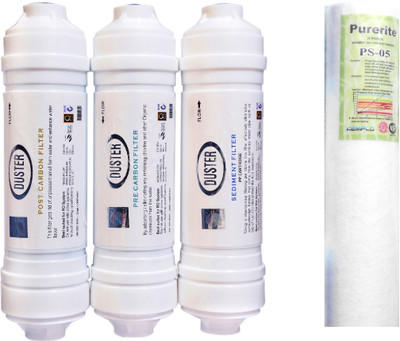 Duster 1 Year RO service kit with Inline set and Spun Solid Filter Cartridge(0.001, Pack of 4)
Duster 1 Year RO service kit with Inline set and Spun Solid Filter Cartridge(0.001, Pack of 4)