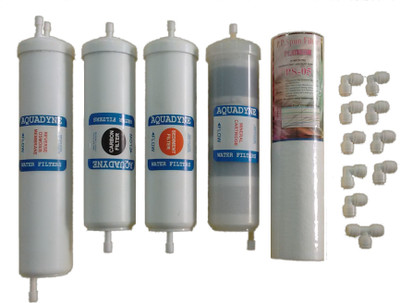 AQUADYNE RO Spares & Service Filter Cartridges for Kent Water purifier Solid Filter Cartridge(.001 to .5, Pack of 6)
AQUADYNE RO Spares & Service Filter Cartridges for Kent Water purifier Solid Filter Cartridge(.001 to .5, Pack of 6)
