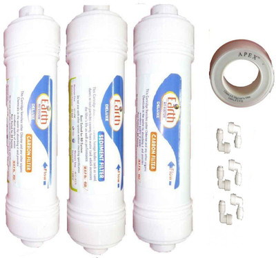 Earth Ro System Ro Service Inline Filter set Modl2 Solid Filter Cartridge(0.5, Pack of 10)
Earth Ro System Ro Service Inline Filter set Modl2 Solid Filter Cartridge(0.5, Pack of 10)