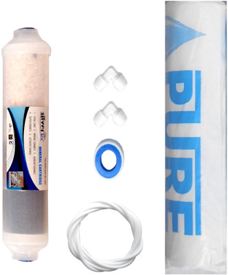 Silver Net 5 stage 8” mineral with elbo, Spun, pipe and Teflon tape for RO Service Solid Filter Cartridge(0.05, Pack of 4)
Silver Net 5 stage 8” mineral with elbo, Spun, pipe and Teflon tape for RO Service Solid Filter Cartridge(0.05, Pack of 4)