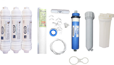Duster 1 Year RO service Kit with Inline set, CSM 80 GPD membrane, Bowl, Housing (MH), Spun and Other Accessories Solid Filter Cartridge(0.001, Pack of 12)
Duster 1 Year RO service Kit with Inline set, CSM 80 GPD membrane, Bowl, Housing (MH), Spun and Other Accessories Solid Filter Cartridge(0.001, Pack of 12)