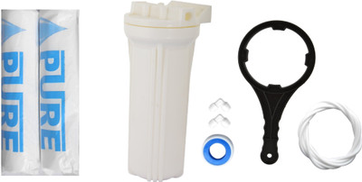 Pure 10” Spun candle 5 Micron 2 pcs with Bowl, Spanner, Pipe, Elbo and Teflon tape for water purifier Solid Filter Cartridge(5, Pack of 7)
Pure 10” Spun candle 5 Micron 2 pcs with Bowl, Spanner, Pipe, Elbo and Teflon tape for water purifier Solid Filter Cartridge(5, Pack of 7)