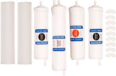 AQUADYN RO Membrane 75 GPD+2 Activated Carbon+1 Sediment Filter+2 PP Spun - Quickfit type for self service of all RO Water Purifiers Solid Filter Cartridge(Absolute 0.2 microns, Pack of 6)
AQUADYN RO Membrane 75 GPD+2 Activated Carbon+1 Sediment Filter+2 PP Spun - Quickfit type for self service of all RO Water Purifiers Solid Filter Cartridge(Absolute 0.2 microns, Pack of 6)