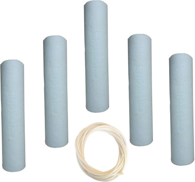 CRUZONE 10" MICRO SPUN SET OF 5 WITH HOSE Solid Filter Cartridge(5 MICRONS, Pack of 6)
CRUZONE 10" MICRO SPUN SET OF 5 WITH HOSE Solid Filter Cartridge(5 MICRONS, Pack of 6)