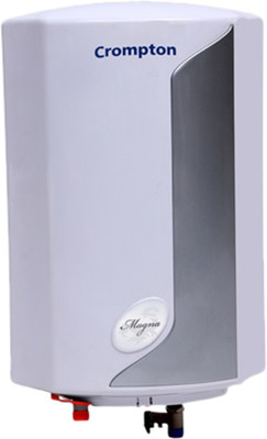 Crompton 10 L Storage Water Geyser(Grey, White, Magna)
