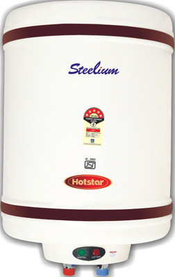 Hotstar 6 L Storage Water Geyser(White, Steelium)