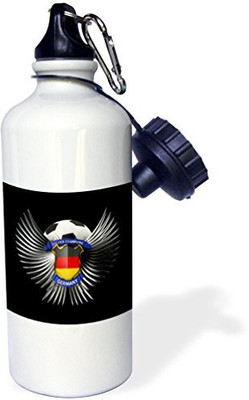3dRose 621 ml Water Purifier Bottle(White)