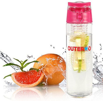 OUTERDO 800 ml Water Purifier Bottle(Red)