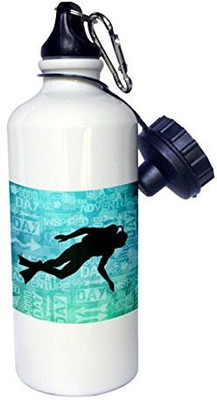 3dRose 621 ml Water Purifier Bottle(Blue)