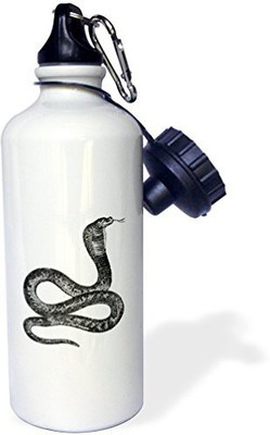 3dRose 621 ml Water Purifier Bottle(White)