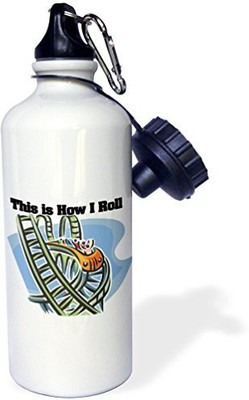 3dRose 621 ml Water Purifier Bottle(White)