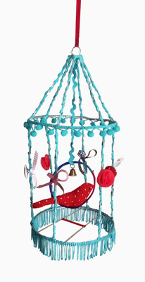 Creative Textiles Iron Windchime(14 inch, Multicolor)
Creative Textiles Iron Windchime(14 inch, Multicolor)